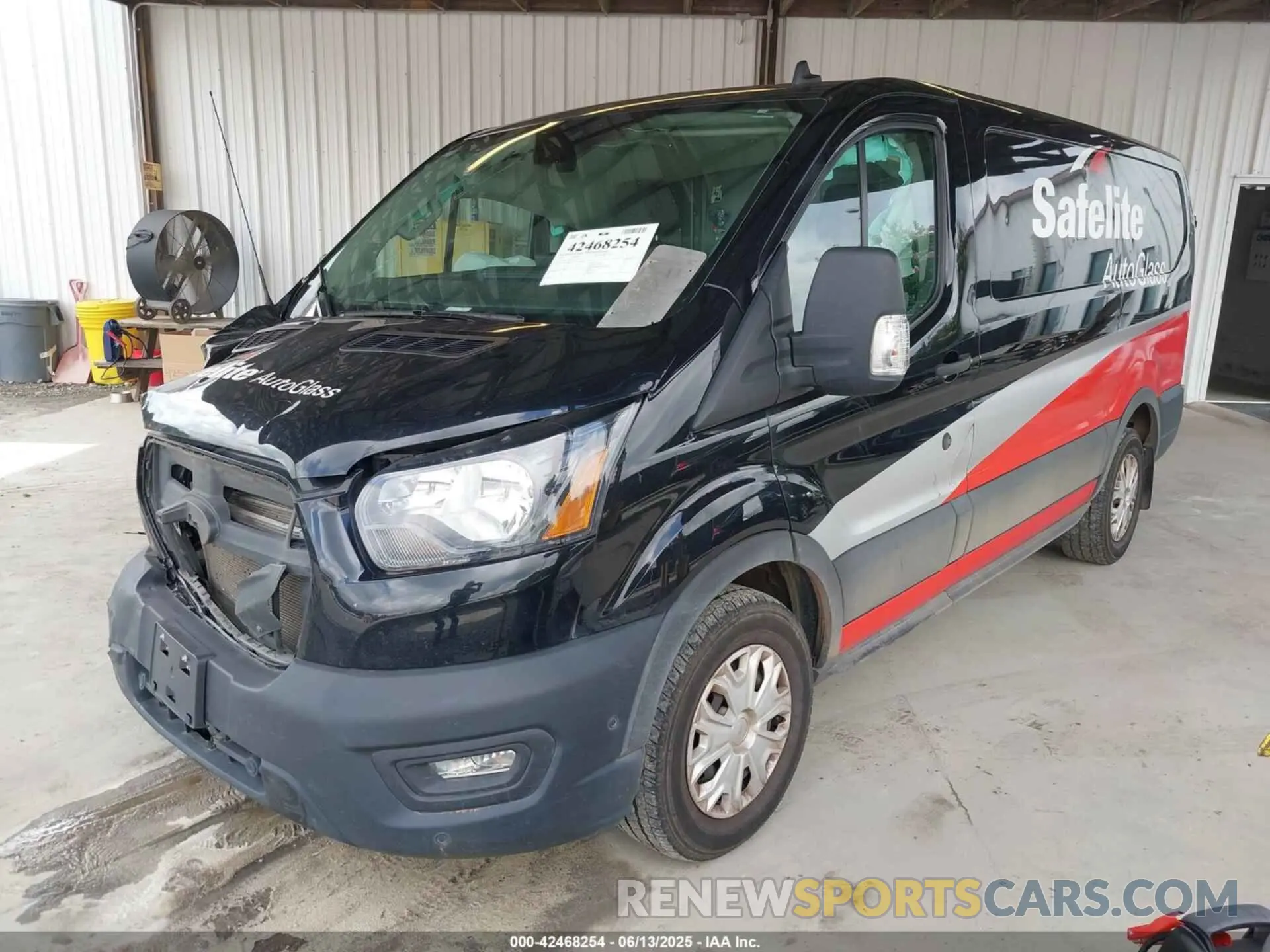 2 Photograph of a damaged car 1FTYE1Y81PKA71257 FORD TRANSIT-150 2023