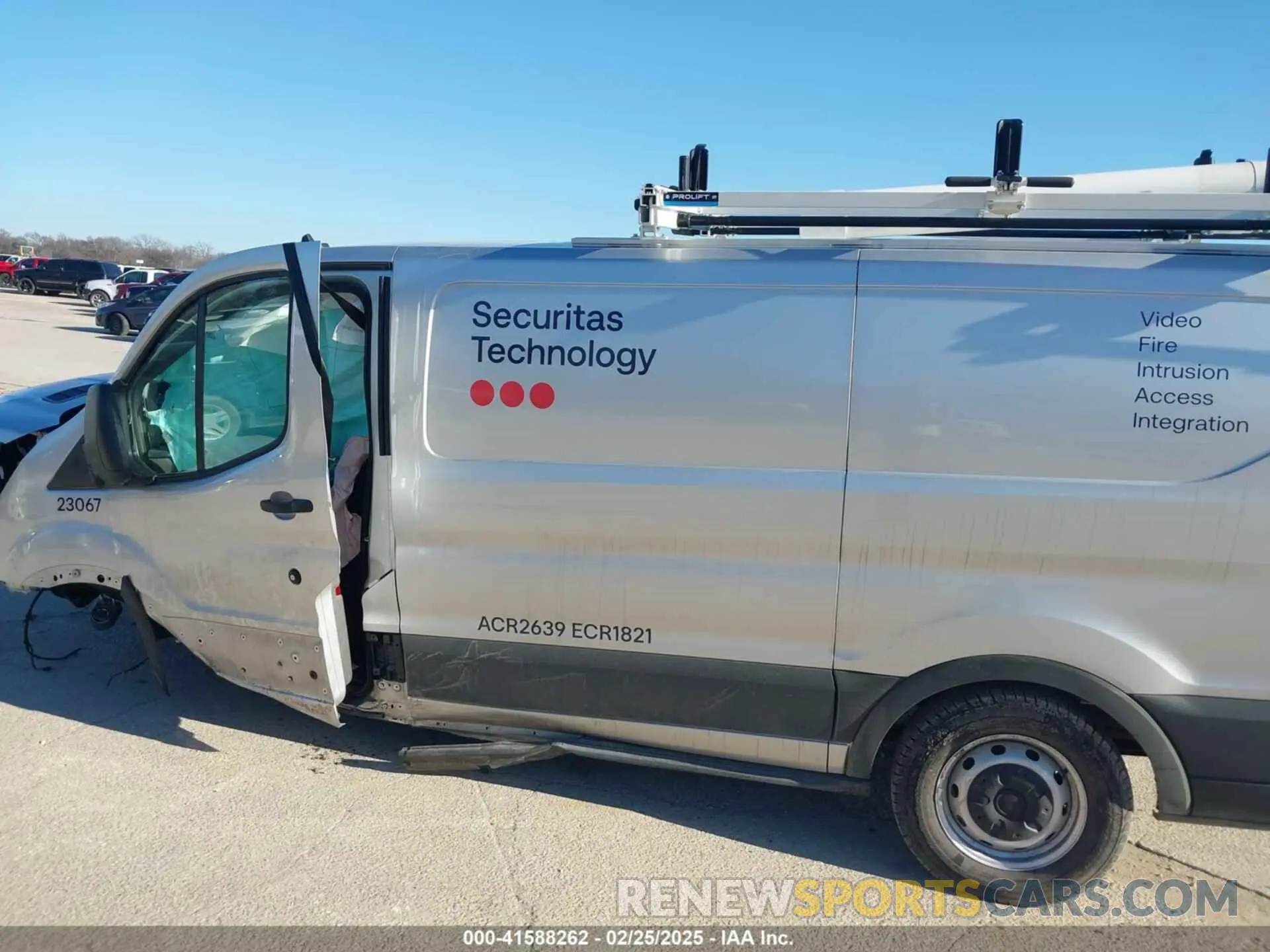 13 Фотография поврежденного автомобиля 1FTYE1Y85PKB94625 FORD TRANSIT-150 2023