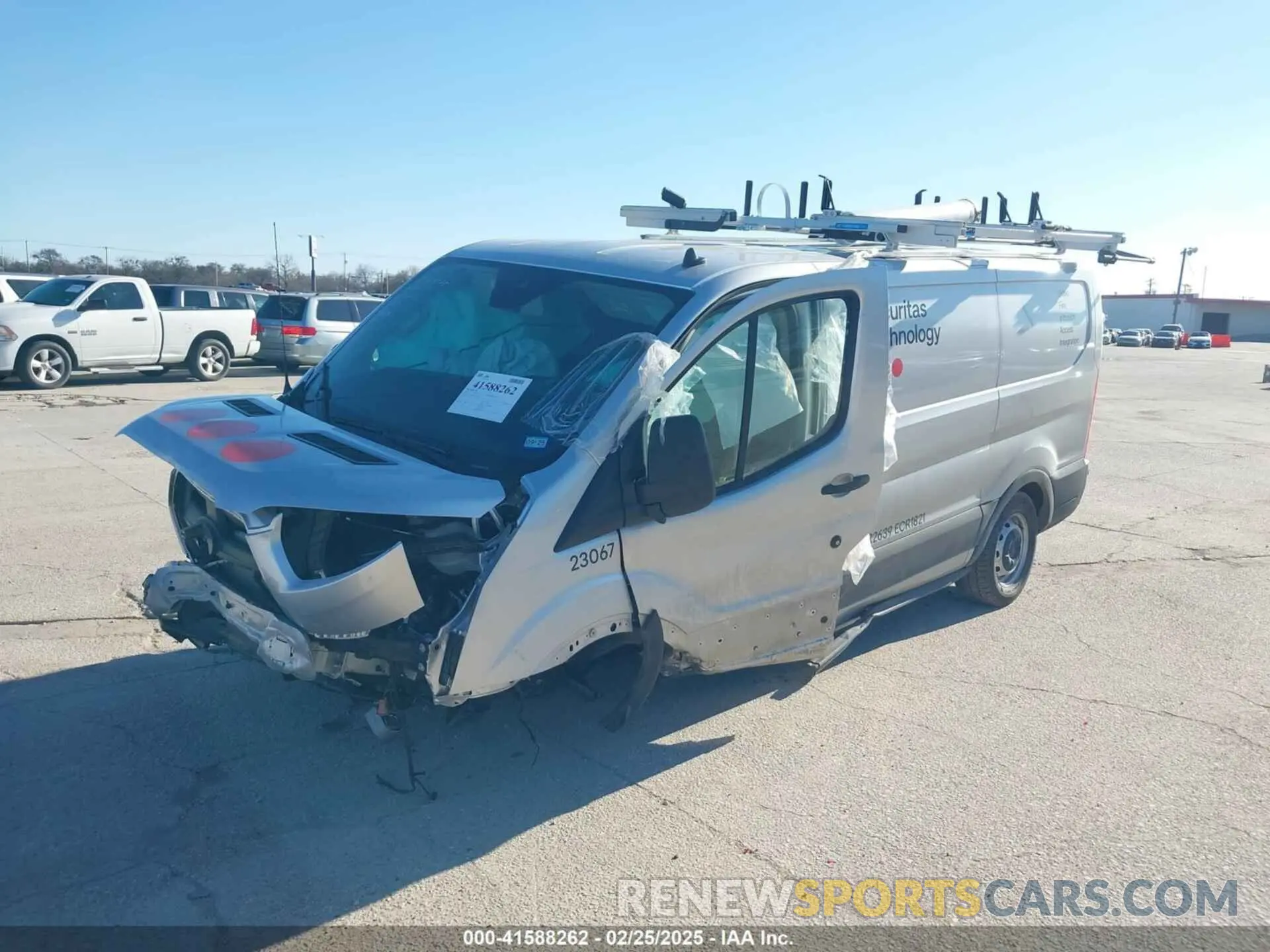 2 Фотография поврежденного автомобиля 1FTYE1Y85PKB94625 FORD TRANSIT-150 2023