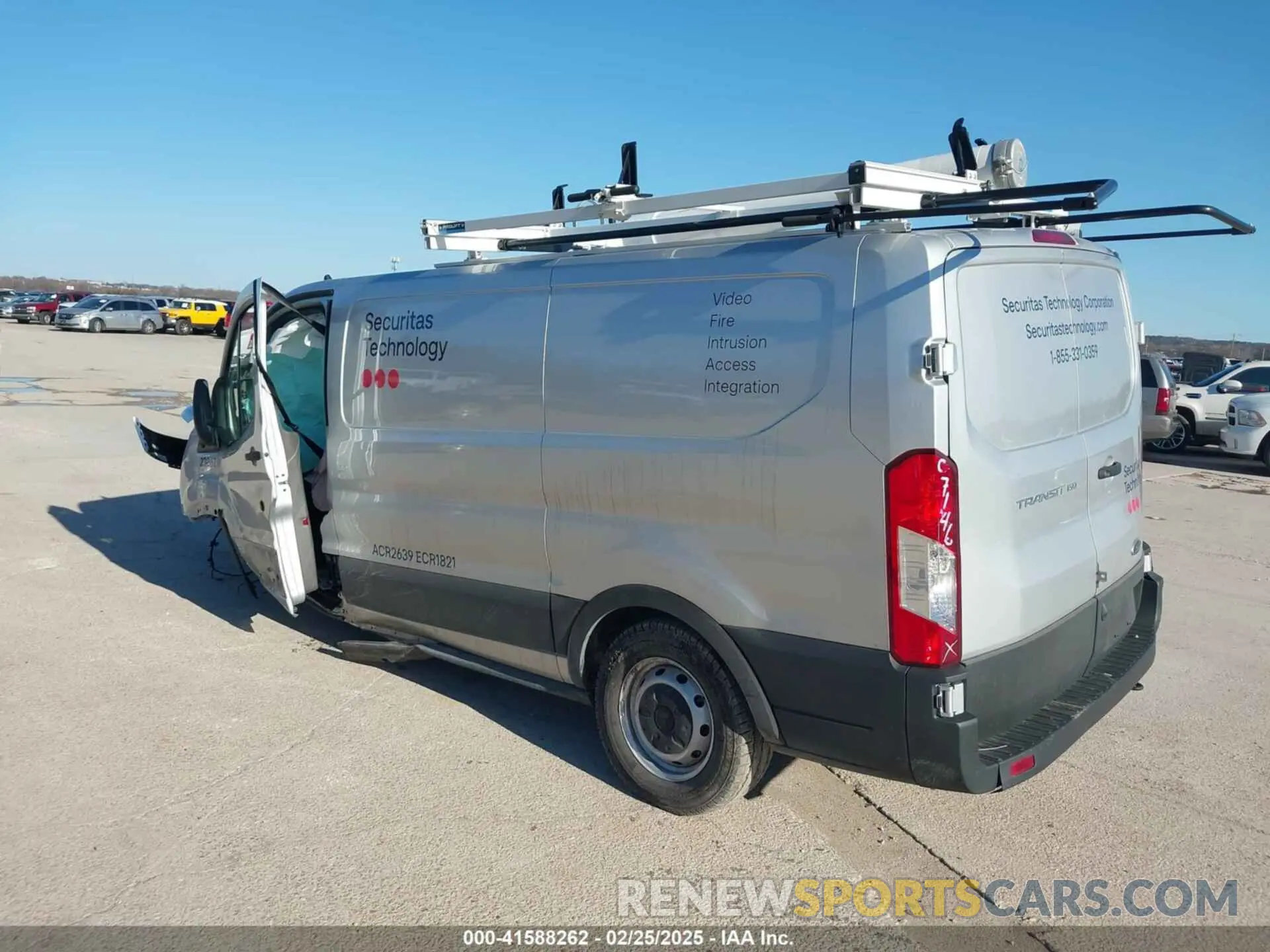 3 Фотография поврежденного автомобиля 1FTYE1Y85PKB94625 FORD TRANSIT-150 2023
