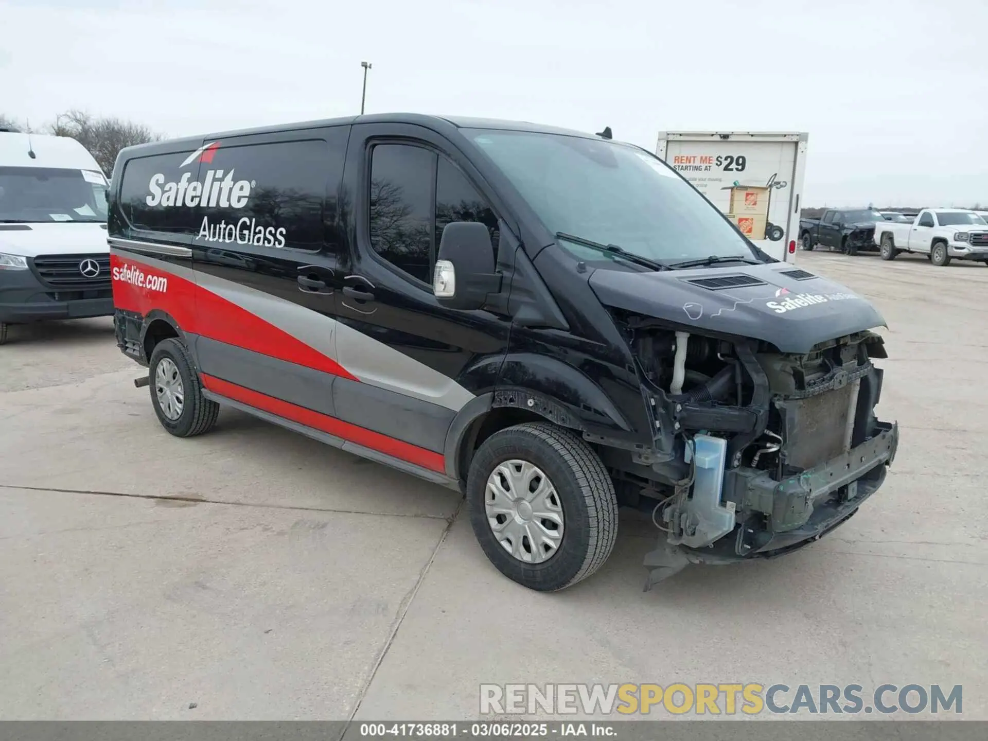 1 Photograph of a damaged car 1FTYE1Y89PKB02836 FORD TRANSIT-150 2023
