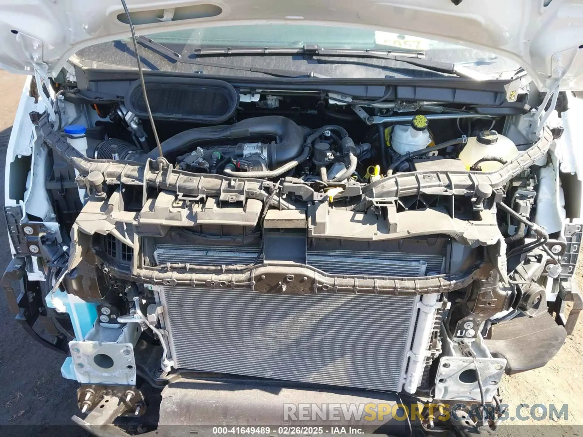 10 Фотография поврежденного автомобиля 1FTYE2C84PKB90935 FORD TRANSIT-150 2023
