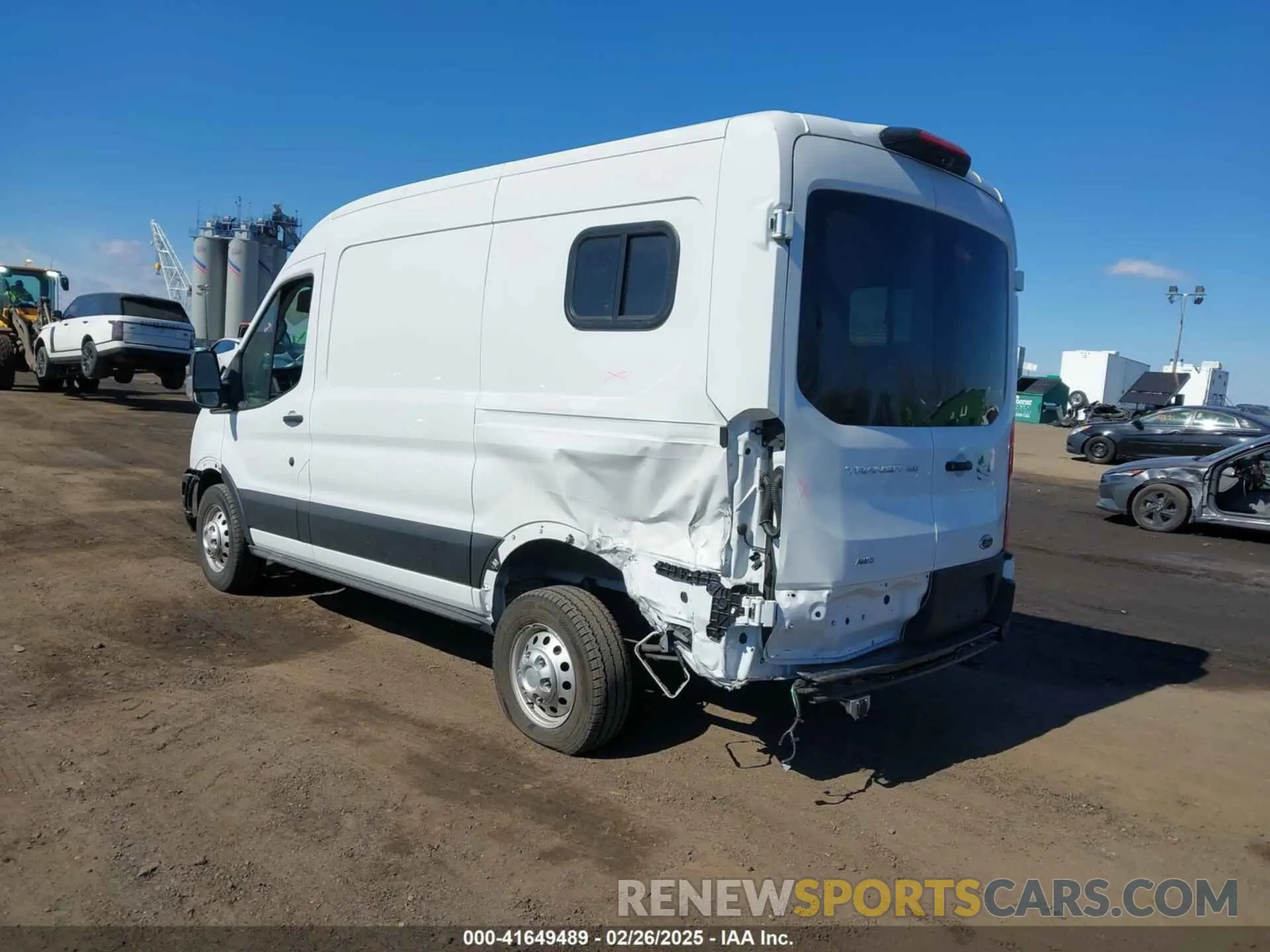 3 Фотография поврежденного автомобиля 1FTYE2C84PKB90935 FORD TRANSIT-150 2023