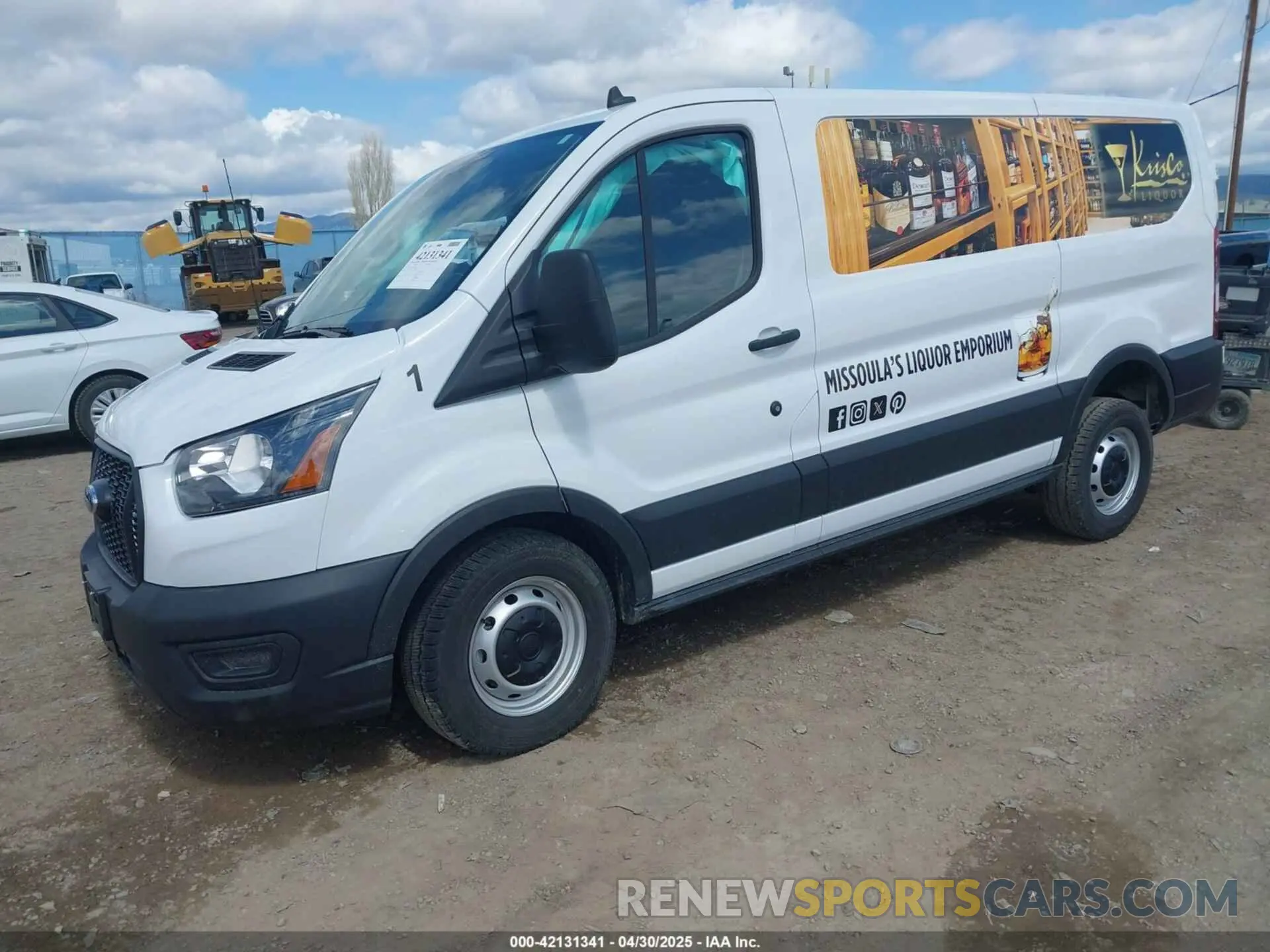 2 Photograph of a damaged car 1FTYE1Y84RKA02808 FORD TRANSIT-150 2024