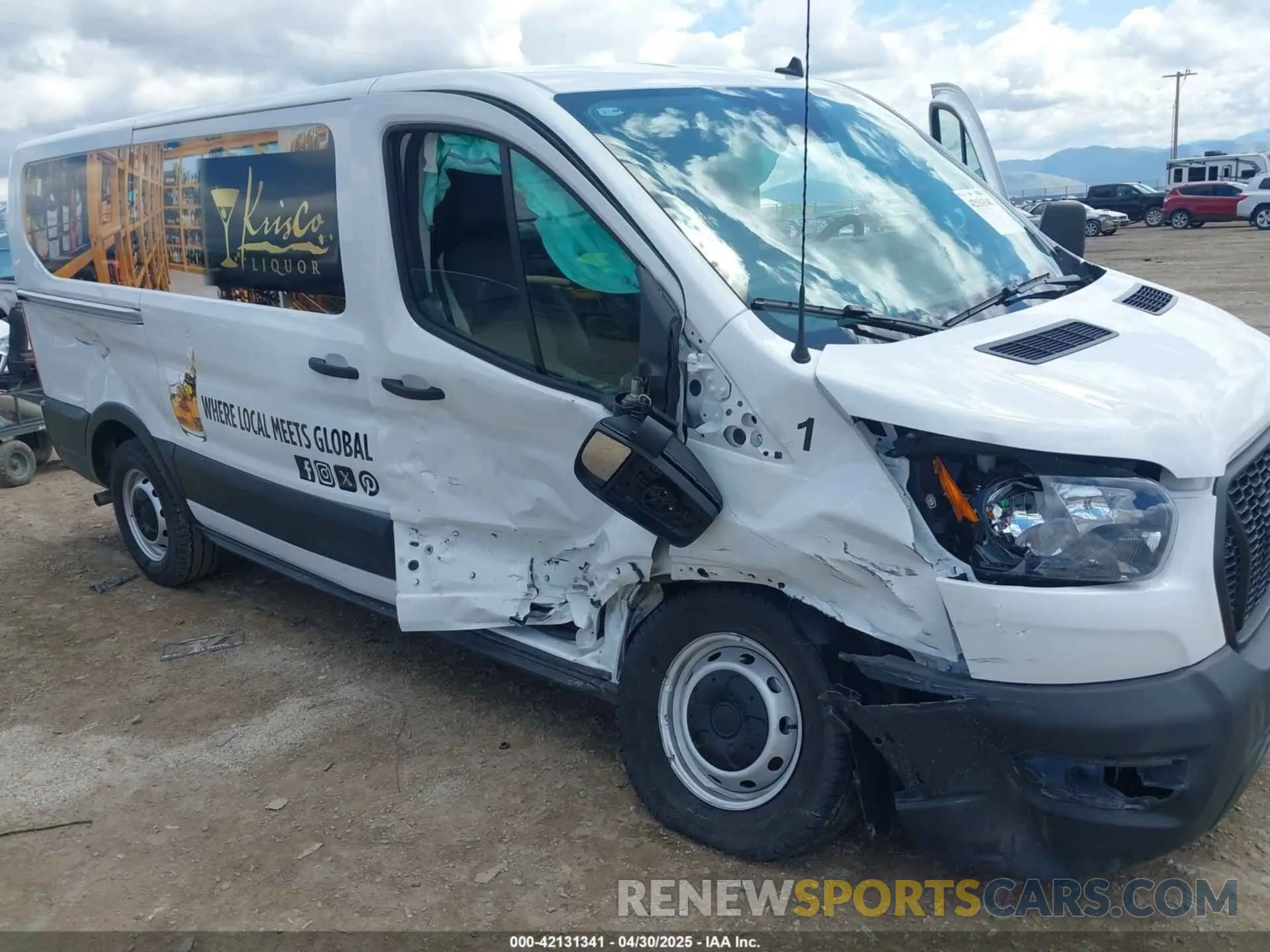 6 Photograph of a damaged car 1FTYE1Y84RKA02808 FORD TRANSIT-150 2024