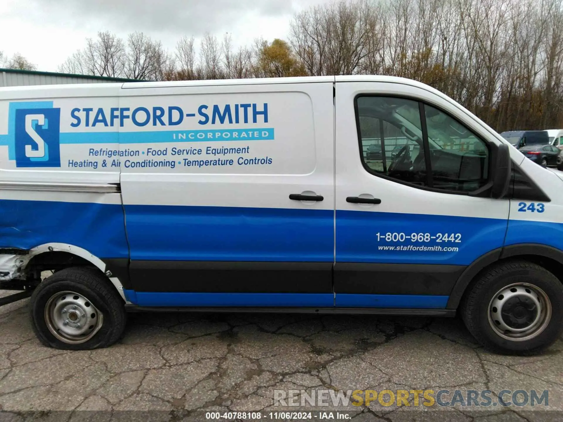 13 Фотография поврежденного автомобиля 1FTYE1Y89RKA72434 FORD TRANSIT-150 CARGO VAN 2024