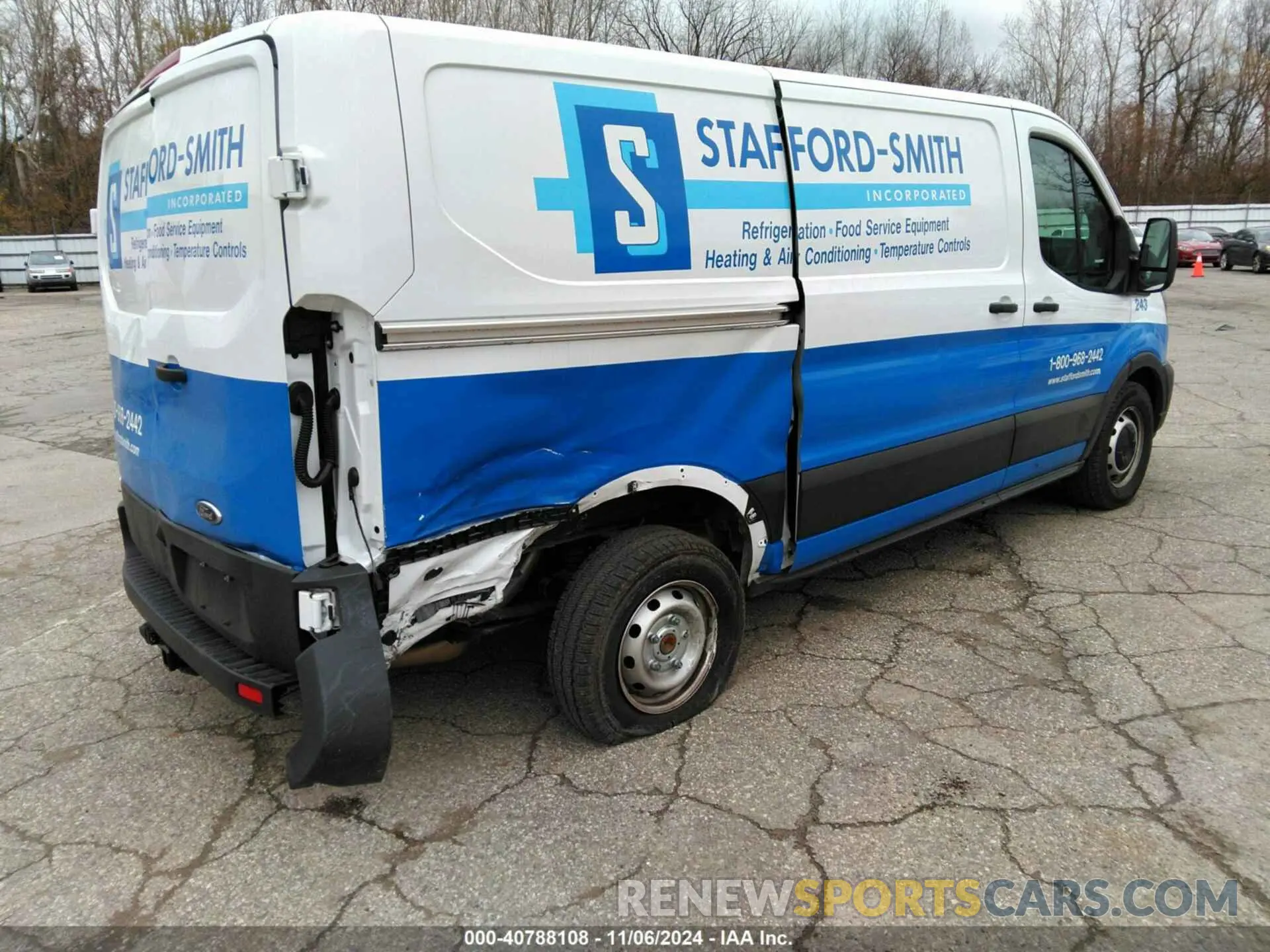 4 Фотография поврежденного автомобиля 1FTYE1Y89RKA72434 FORD TRANSIT-150 CARGO VAN 2024
