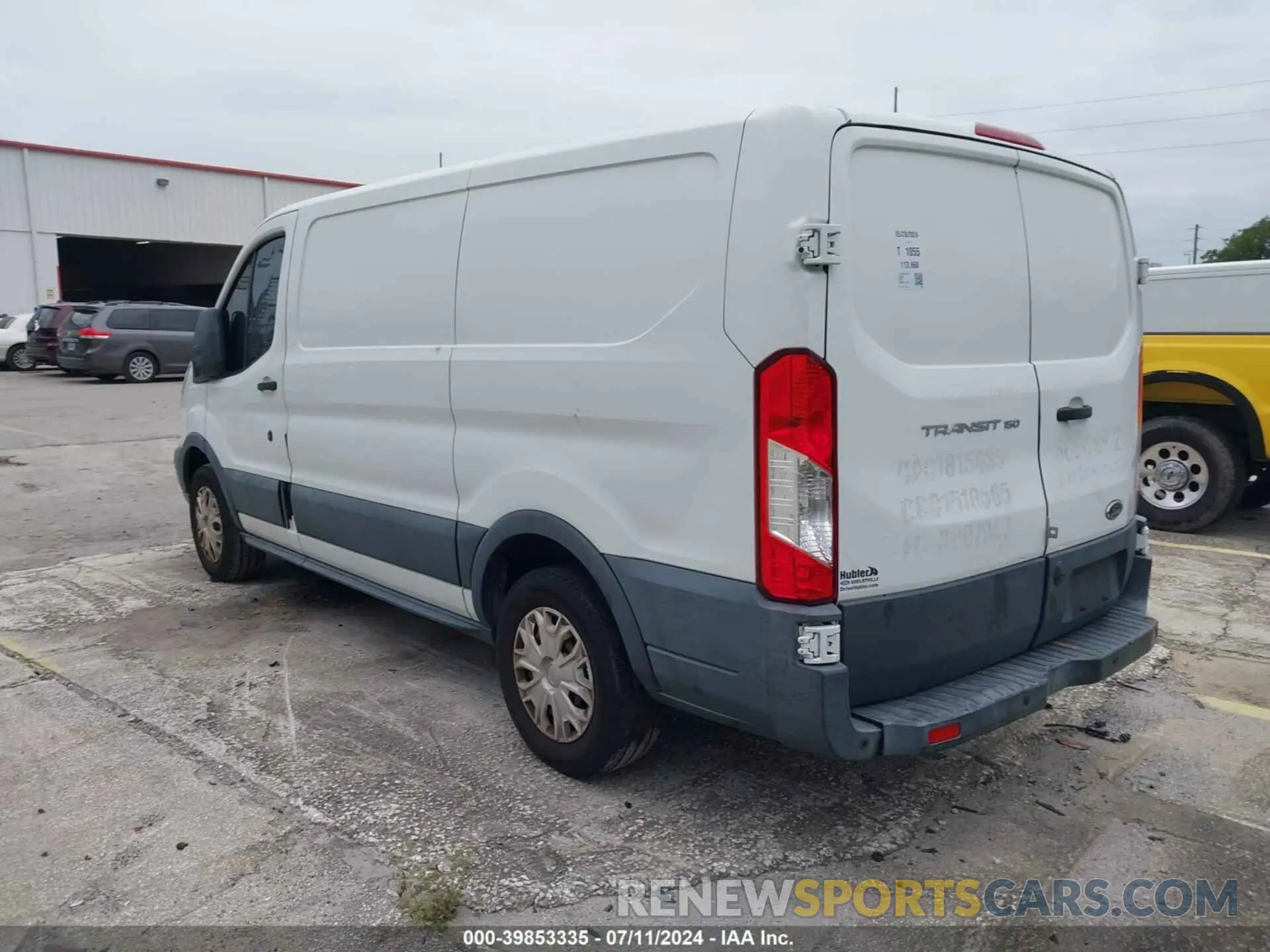 3 Photograph of a damaged car 1FTYE1ZM3HKA86405 FORD TRANSIT 2017