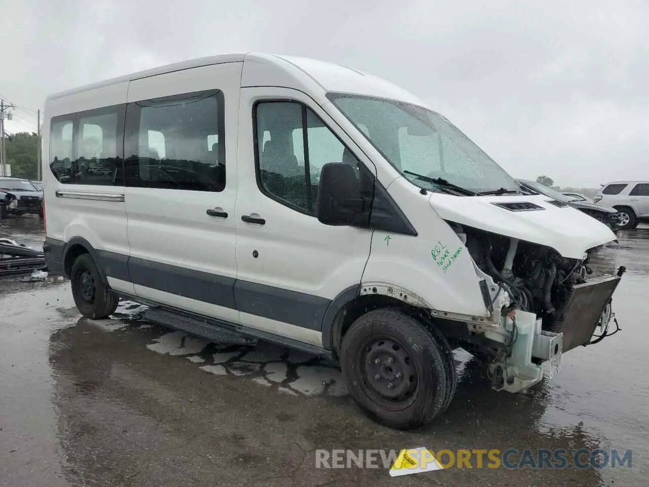 4 Фотография поврежденного автомобиля 1FBAX2CM1KKA00739 FORD TRANSIT 2019