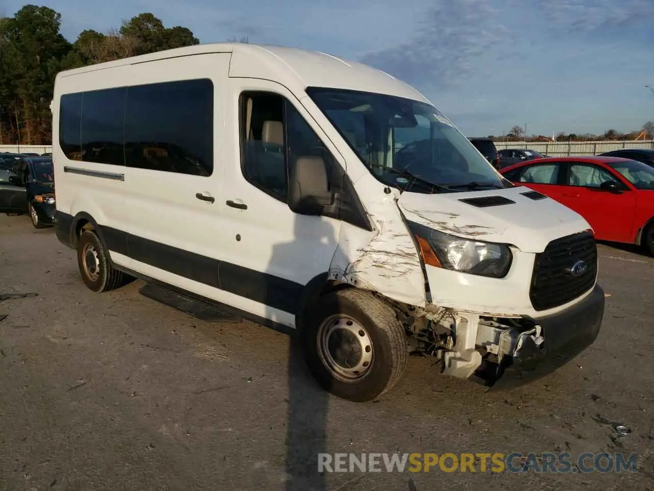 4 Photograph of a damaged car 1FBAX2CM7KKA91385 FORD TRANSIT 2019