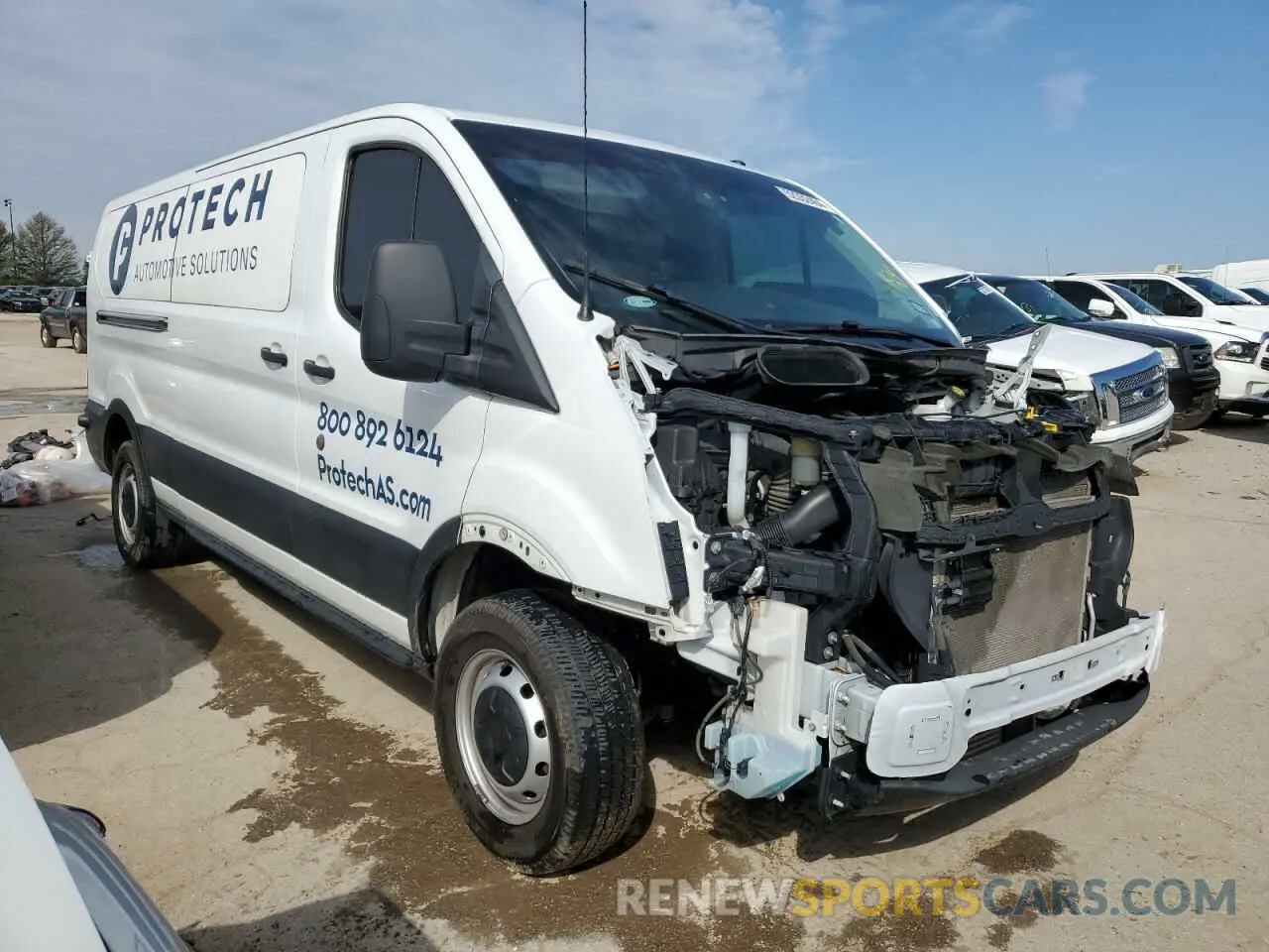 4 Фотография поврежденного автомобиля 1FBZX2YG1KKB55622 FORD TRANSIT 2019