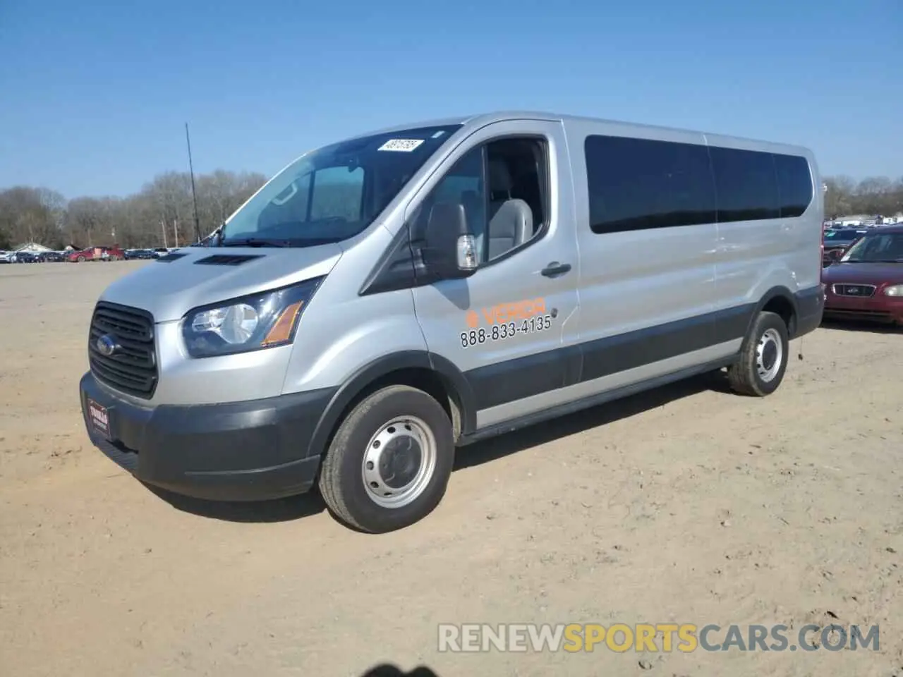 1 Photograph of a damaged car 1FBZX2YM5KKA70790 FORD TRANSIT 2019