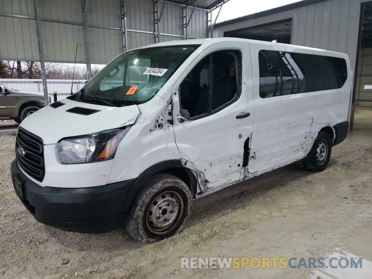 1 Photograph of a damaged car 1FMZK1ZMXKKB28505 FORD TRANSIT 2019