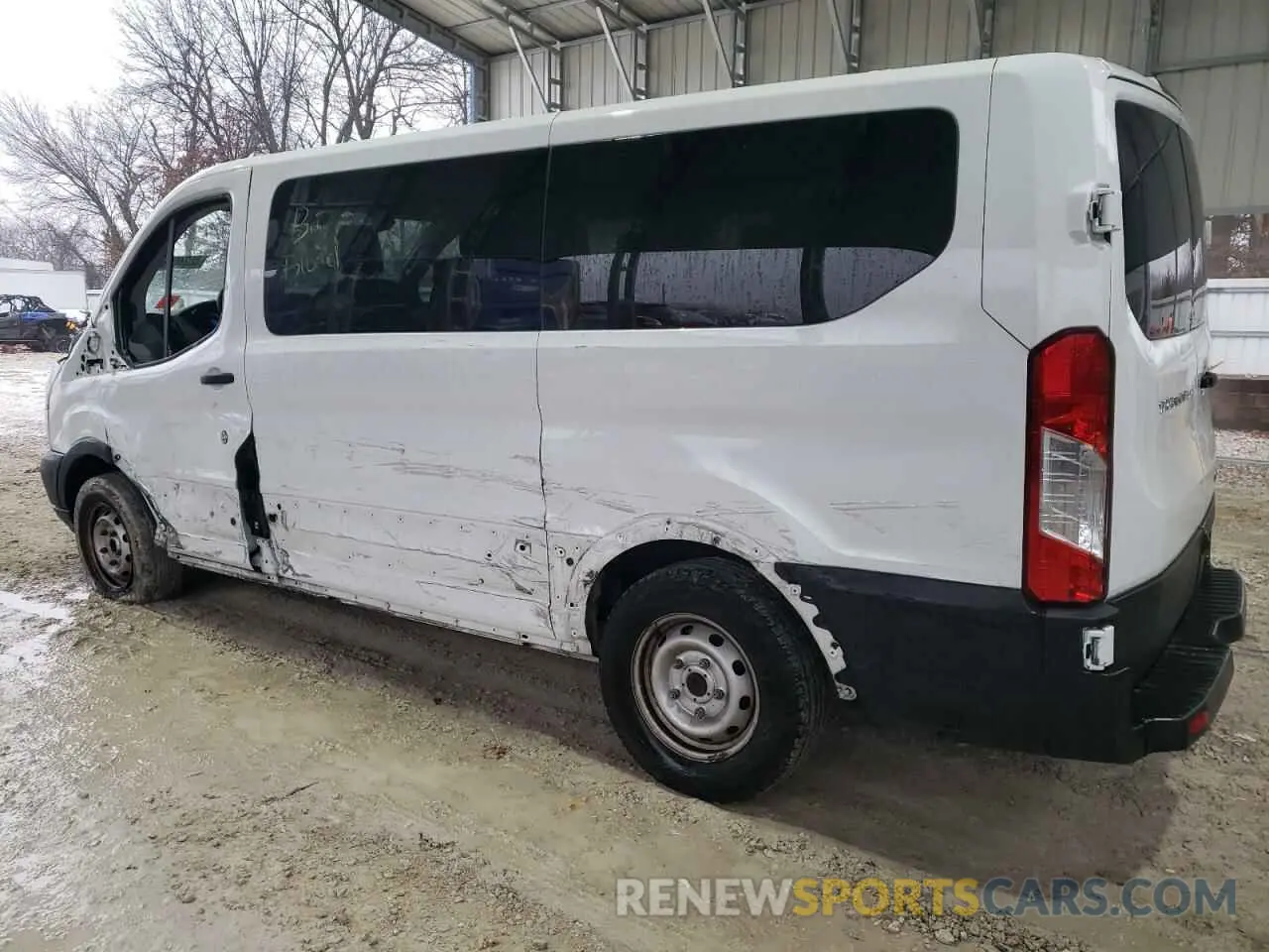 2 Photograph of a damaged car 1FMZK1ZMXKKB28505 FORD TRANSIT 2019