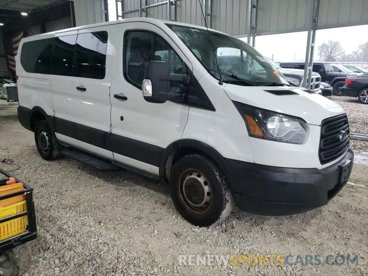 4 Photograph of a damaged car 1FMZK1ZMXKKB28505 FORD TRANSIT 2019