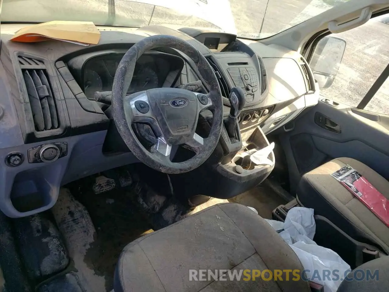 8 Photograph of a damaged car 1FTYE1ZM9KKB80795 FORD TRANSIT 2019
