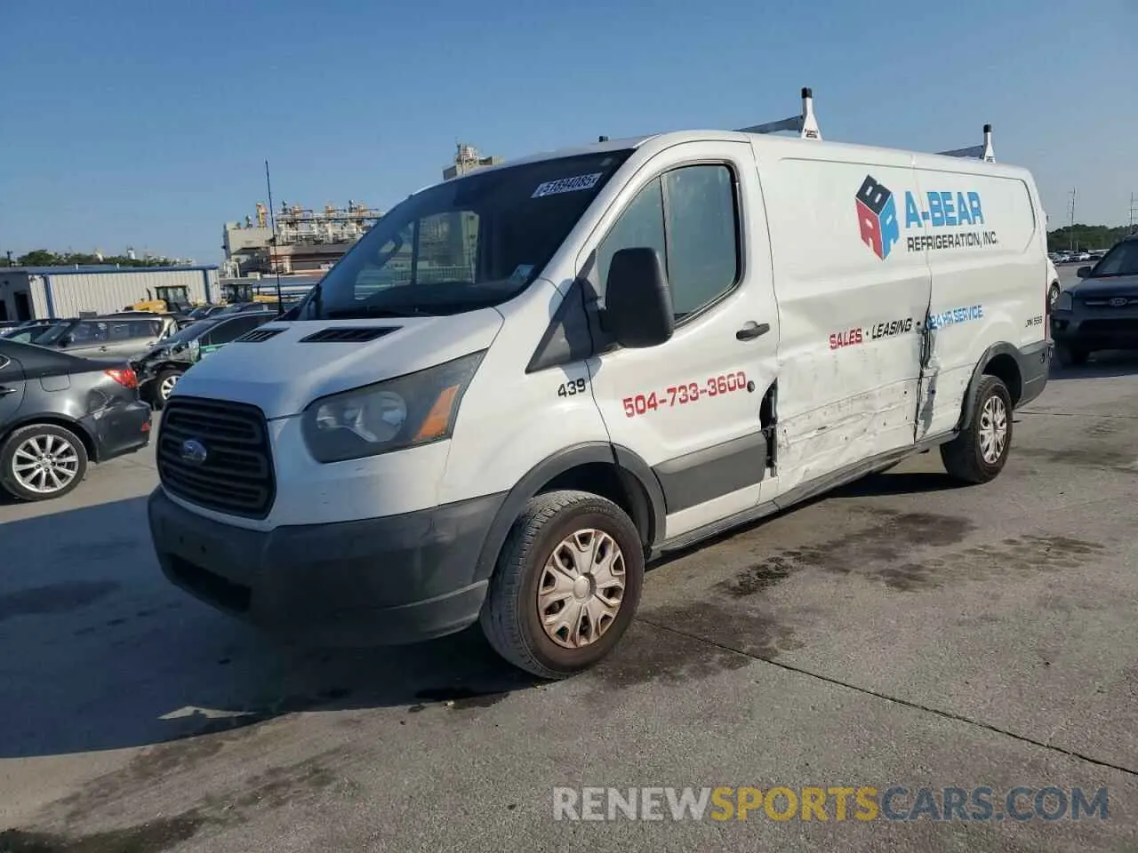 1 Фотография поврежденного автомобиля 1FTYE2YM1KKB15026 FORD TRANSIT 2019