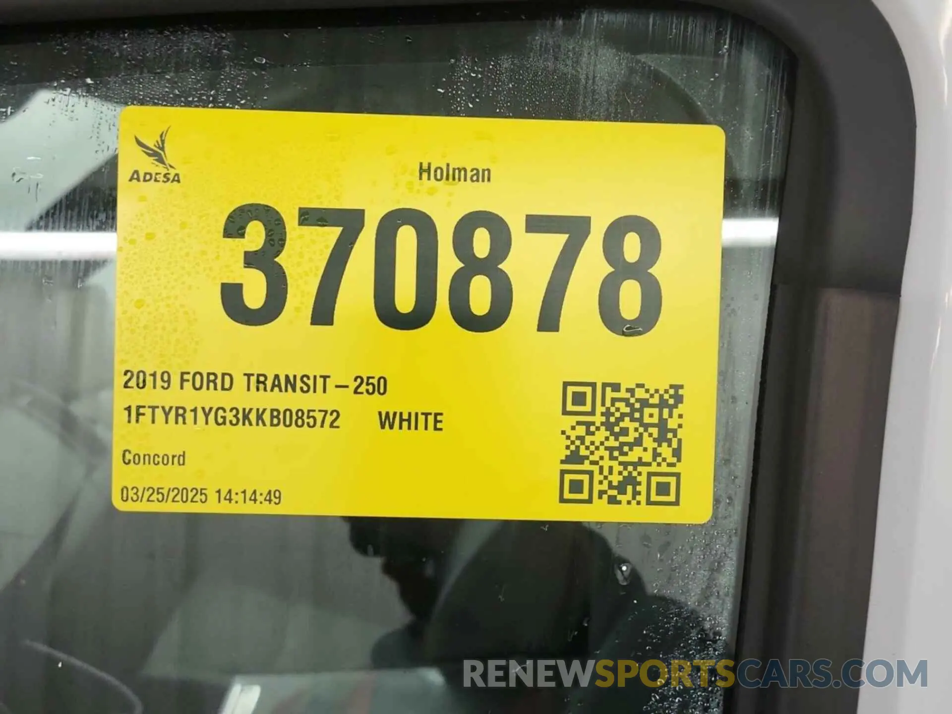 11 Photograph of a damaged car 1FTYR1YG3KKB08572 FORD TRANSIT 2019