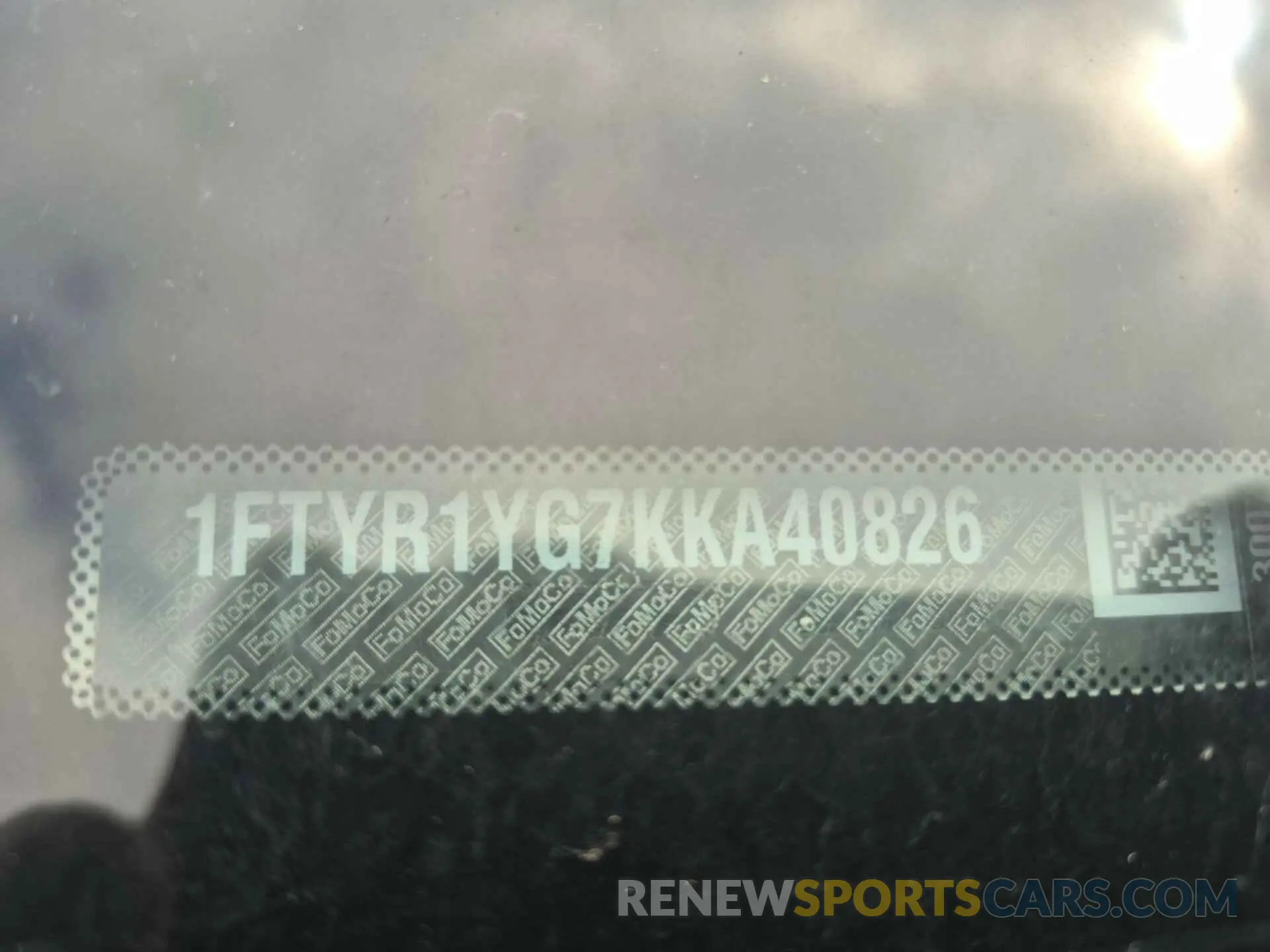 28 Photograph of a damaged car 1FTYR1YG7KKA40826 FORD TRANSIT 2019