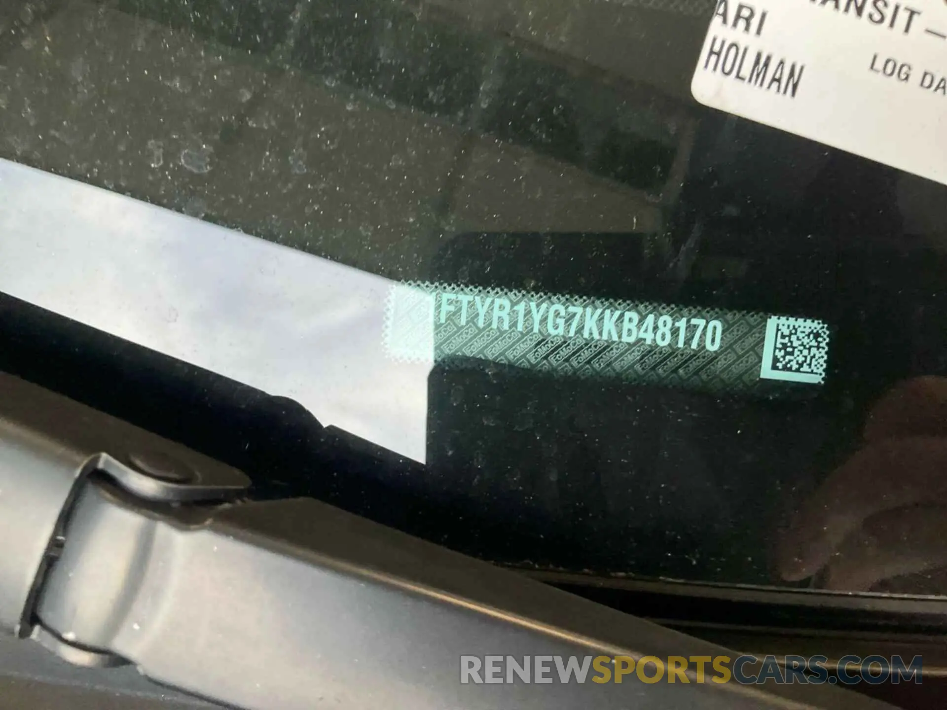 5 Фотография поврежденного автомобиля 1FTYR1YG7KKB48170 FORD TRANSIT 2019