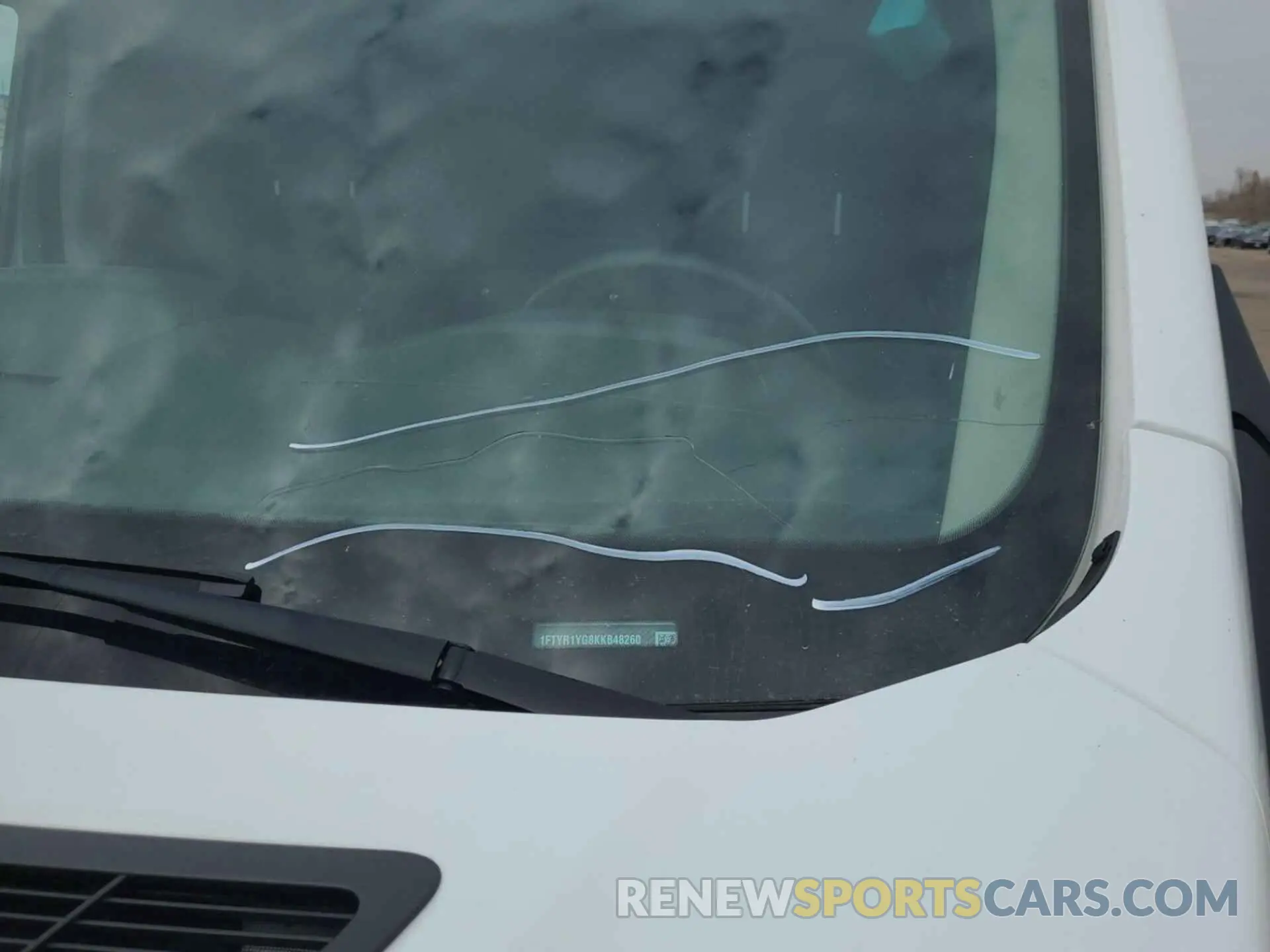 22 Photograph of a damaged car 1FTYR1YG8KKB48260 FORD TRANSIT 2019