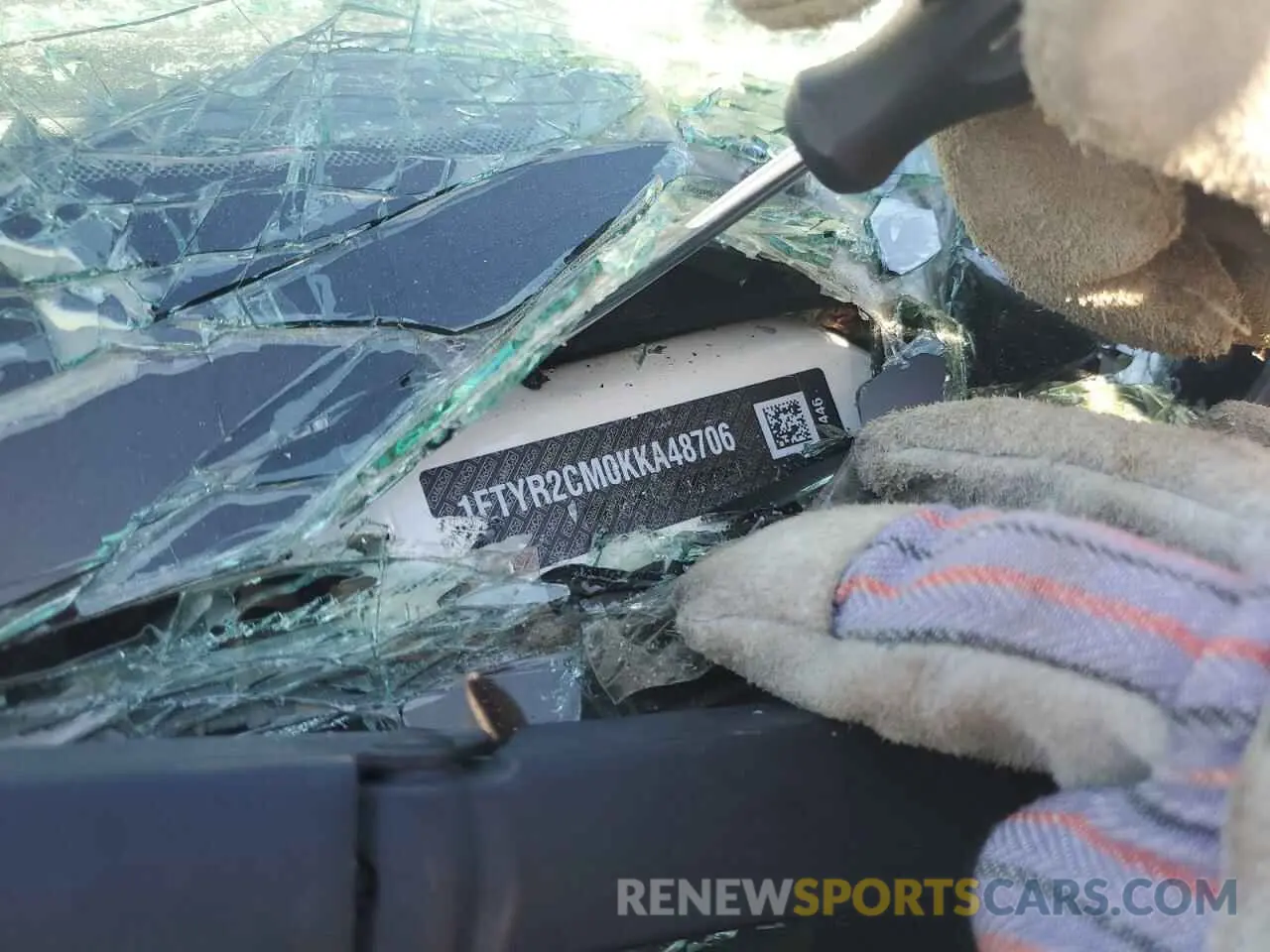 12 Photograph of a damaged car 1FTYR2CM0KKA48706 FORD TRANSIT 2019