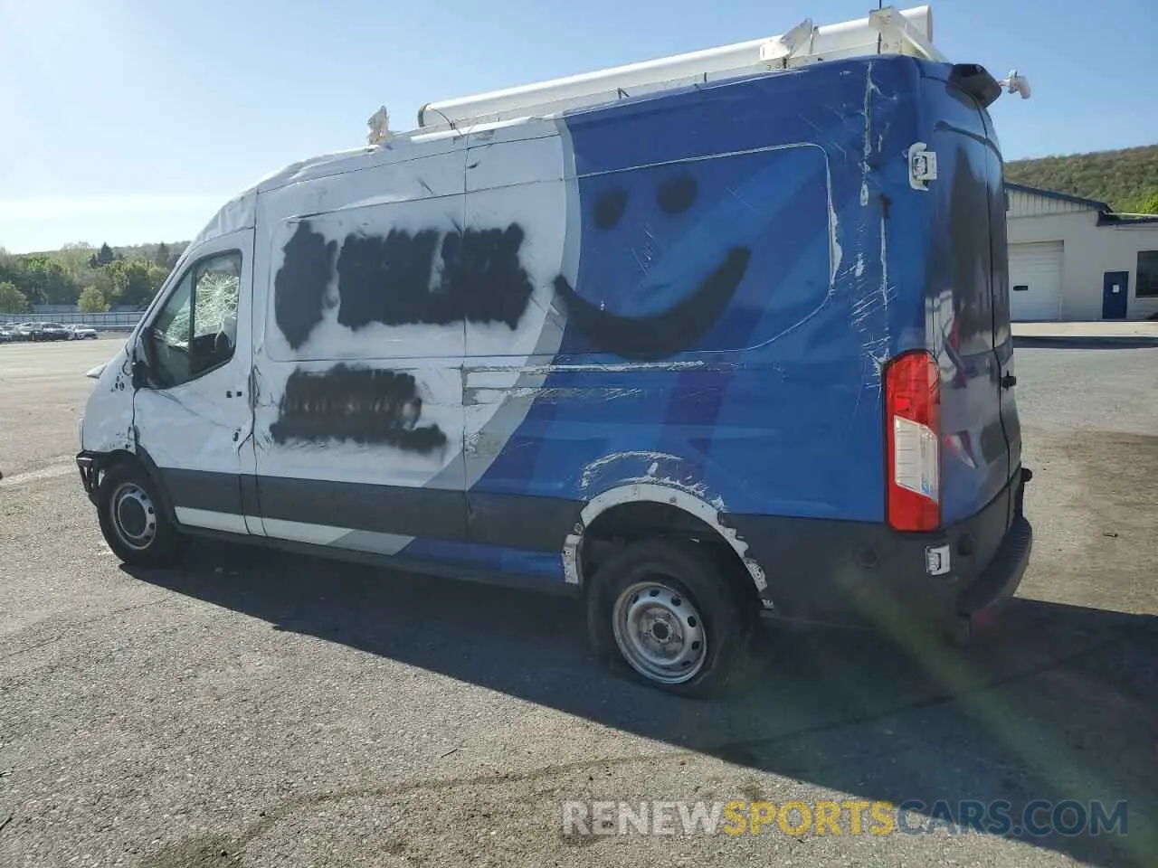 2 Photograph of a damaged car 1FTYR2CM0KKA48706 FORD TRANSIT 2019