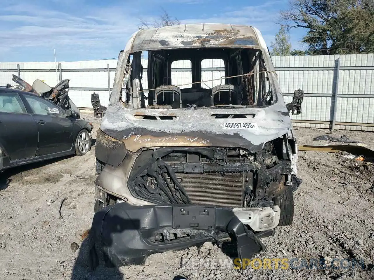 5 Photograph of a damaged car 1FTYR2CM2KKA15478 FORD TRANSIT 2019