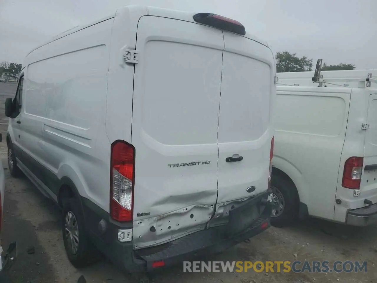 2 Photograph of a damaged car 1FTYR2CMXKKB08555 FORD TRANSIT 2019