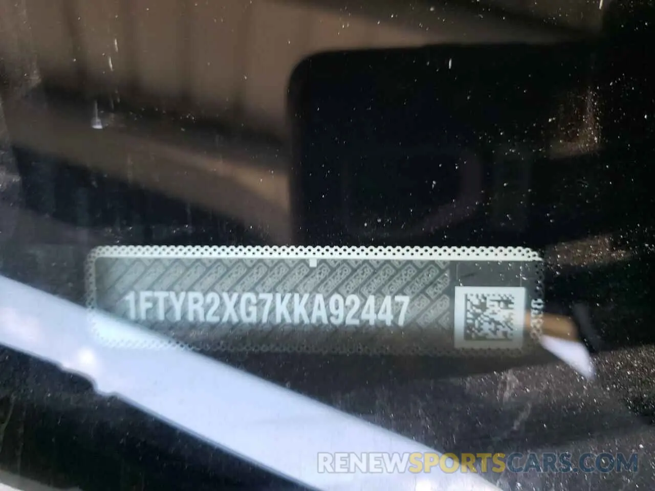 13 Фотография поврежденного автомобиля 1FTYR2XG7KKA92447 FORD TRANSIT 2019