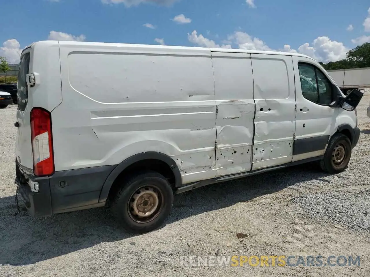 3 Photograph of a damaged car 1FTYR2ZM3KKA76250 FORD TRANSIT 2019
