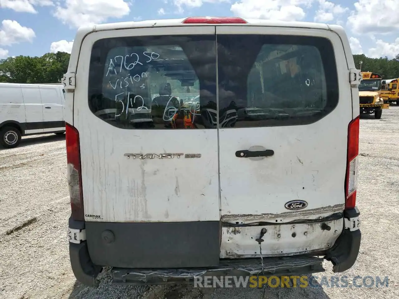 6 Photograph of a damaged car 1FTYR2ZM3KKA76250 FORD TRANSIT 2019