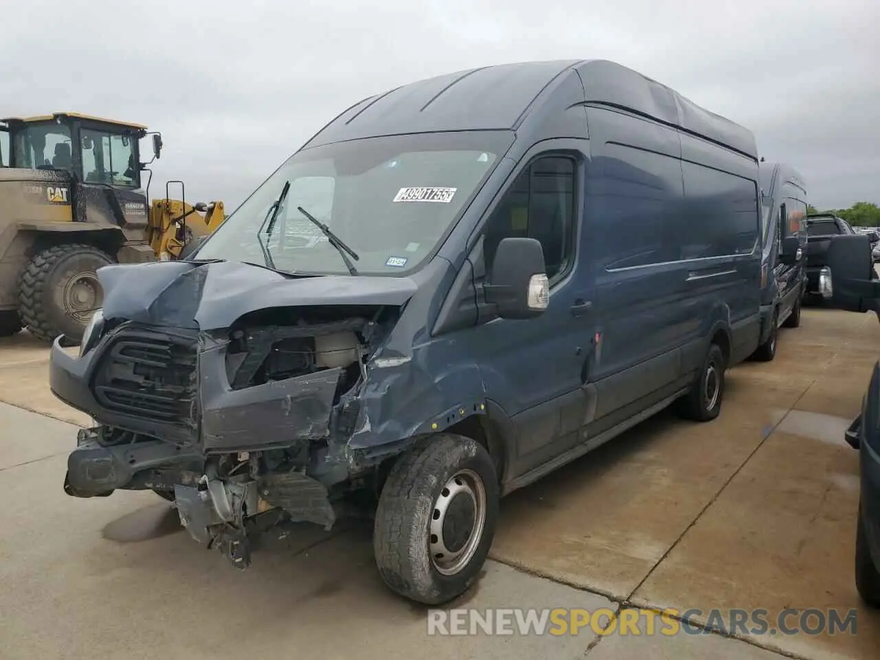 1 Photograph of a damaged car 1FTYR3XM8KKB78412 FORD TRANSIT 2019