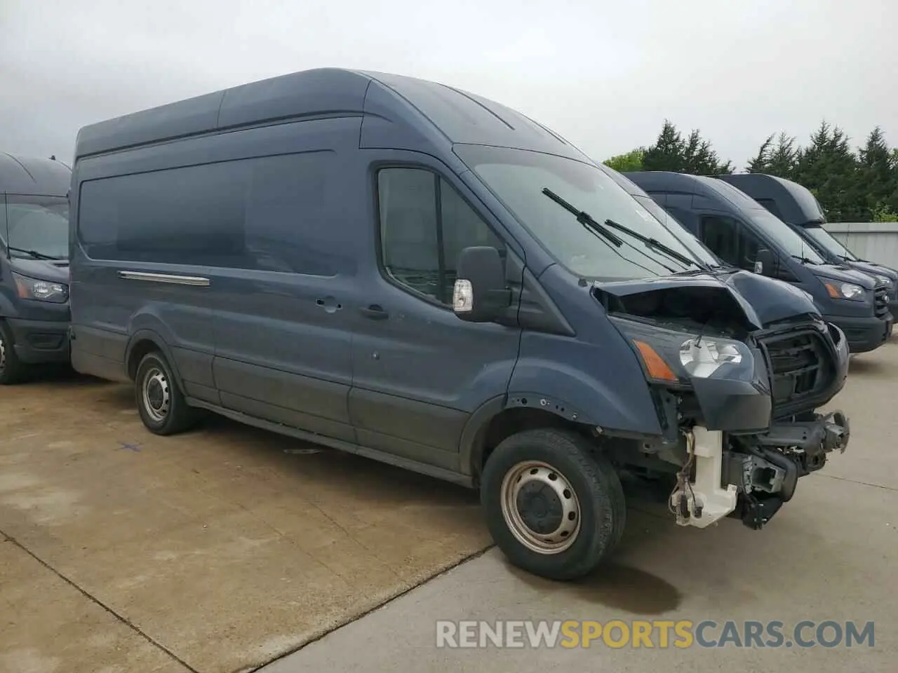 4 Photograph of a damaged car 1FTYR3XM8KKB78412 FORD TRANSIT 2019