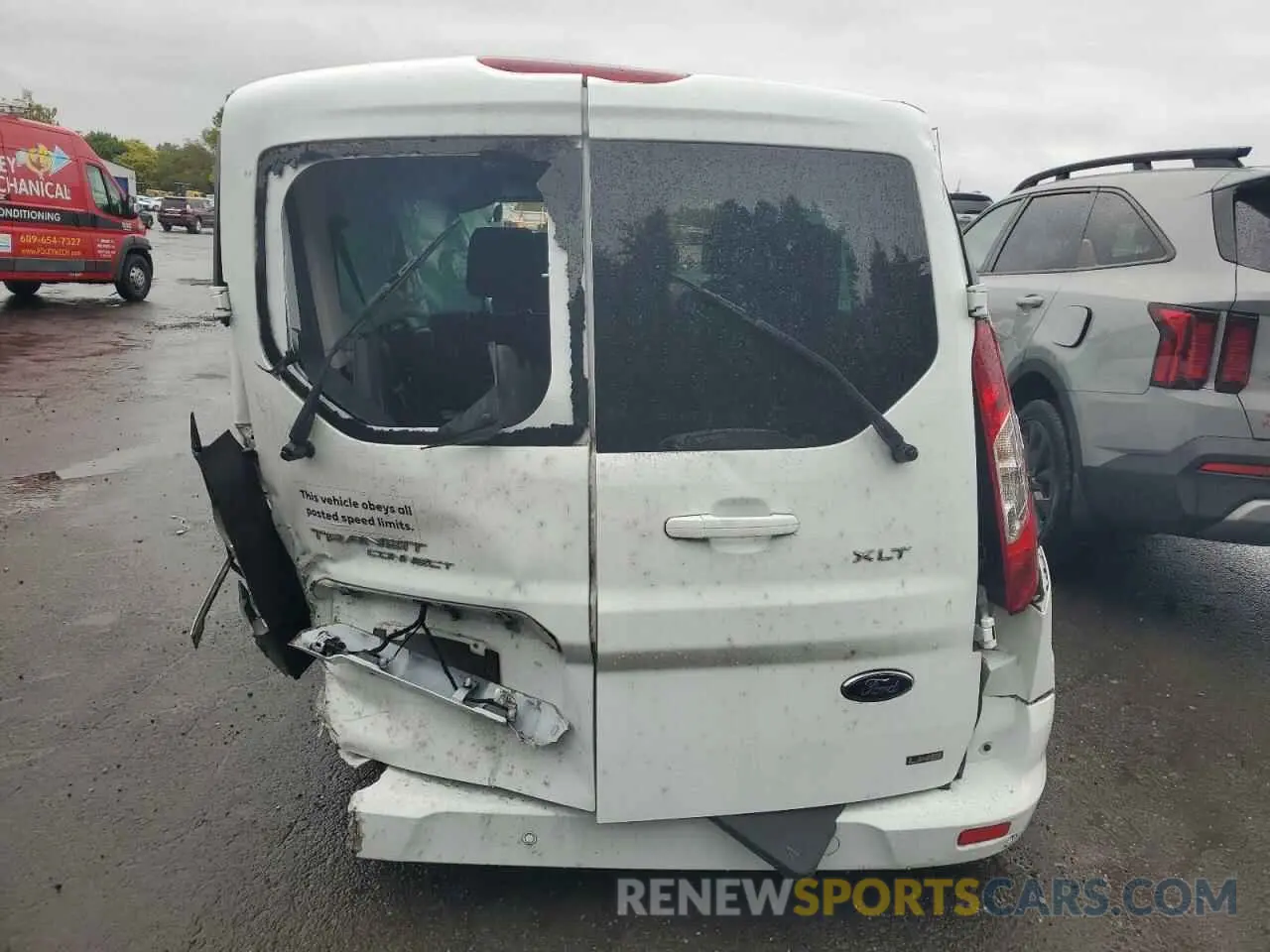 6 Photograph of a damaged car NM0GS9F24K1427441 FORD TRANSIT 2019
