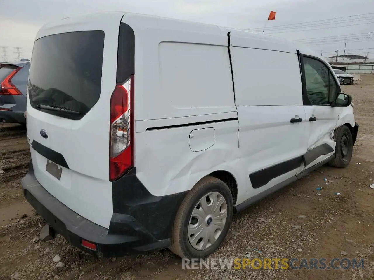 3 Фотография поврежденного автомобиля NM0LE7E23K1431718 FORD TRANSIT 2019