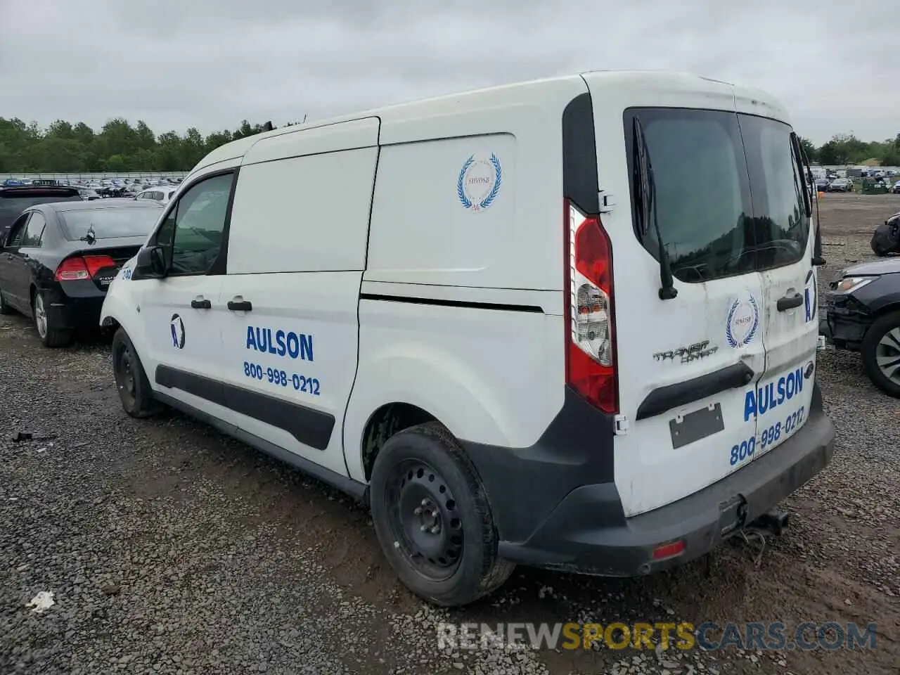 2 Photograph of a damaged car NM0LS7E25K1387097 FORD TRANSIT 2019