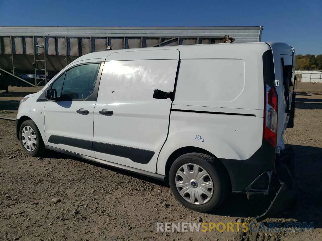 2 Фотография поврежденного автомобиля NM0LS7E27K1391393 FORD TRANSIT 2019