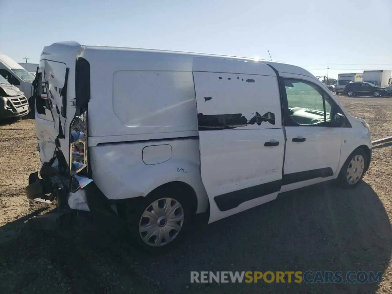 3 Фотография поврежденного автомобиля NM0LS7E27K1391393 FORD TRANSIT 2019