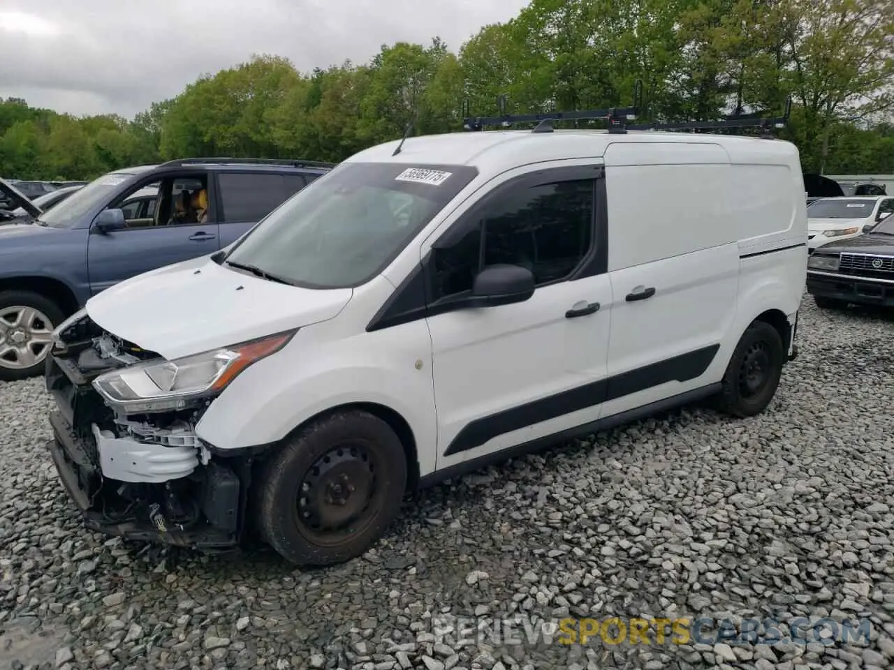 1 Photograph of a damaged car NM0LS7F25K1419674 FORD TRANSIT 2019