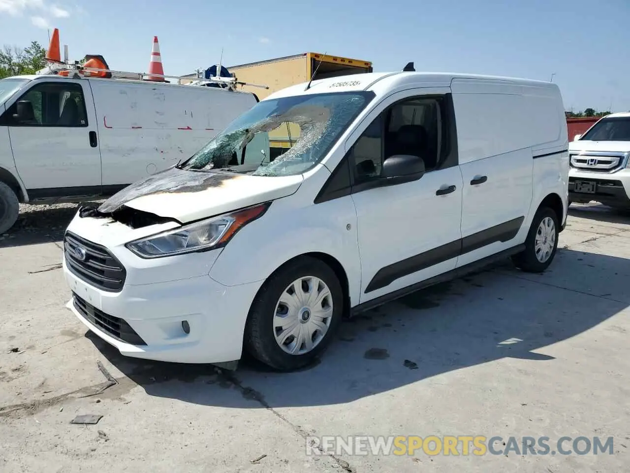 1 Фотография поврежденного автомобиля NM0LS7F2XK1405897 FORD TRANSIT 2019