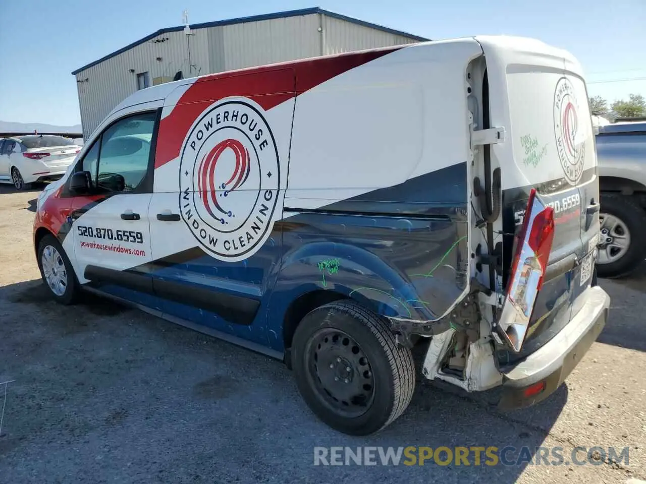 2 Фотография поврежденного автомобиля NM0LS7F2XK1428189 FORD TRANSIT 2019