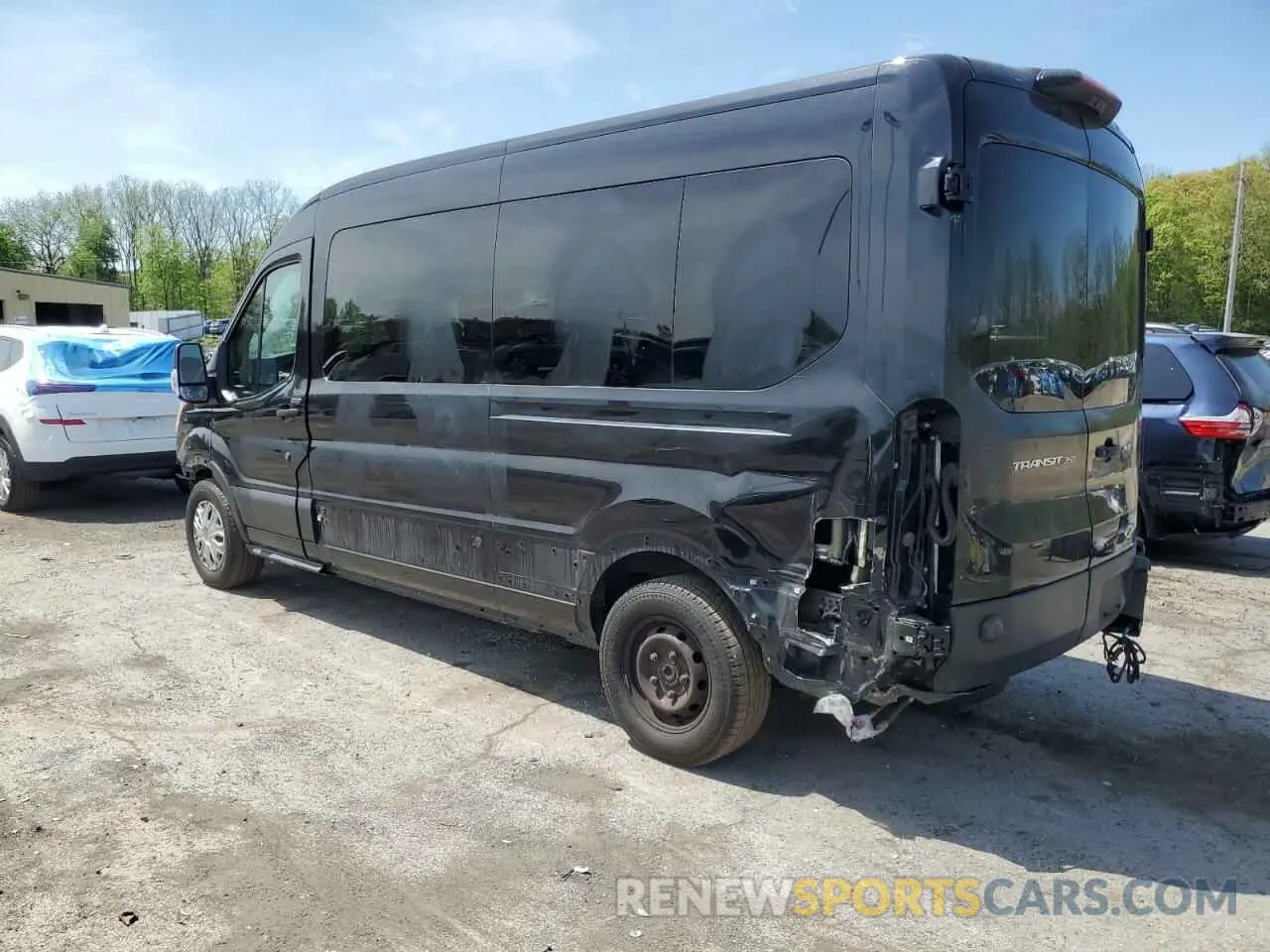 2 Фотография поврежденного автомобиля 1FBAX2C85LKA07259 FORD TRANSIT 2020