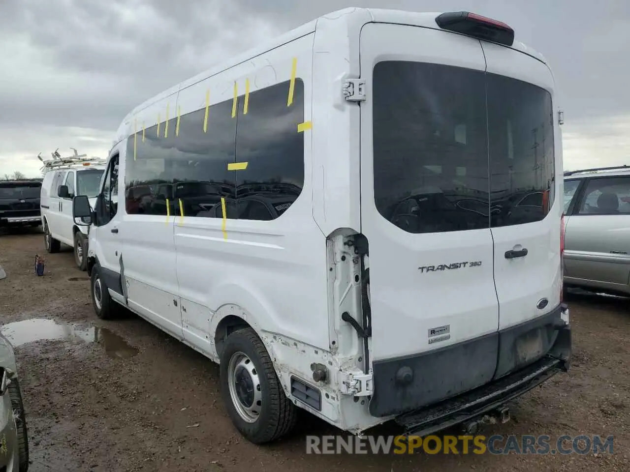 2 Photograph of a damaged car 1FBAX2CG4LKB43132 FORD TRANSIT 2020