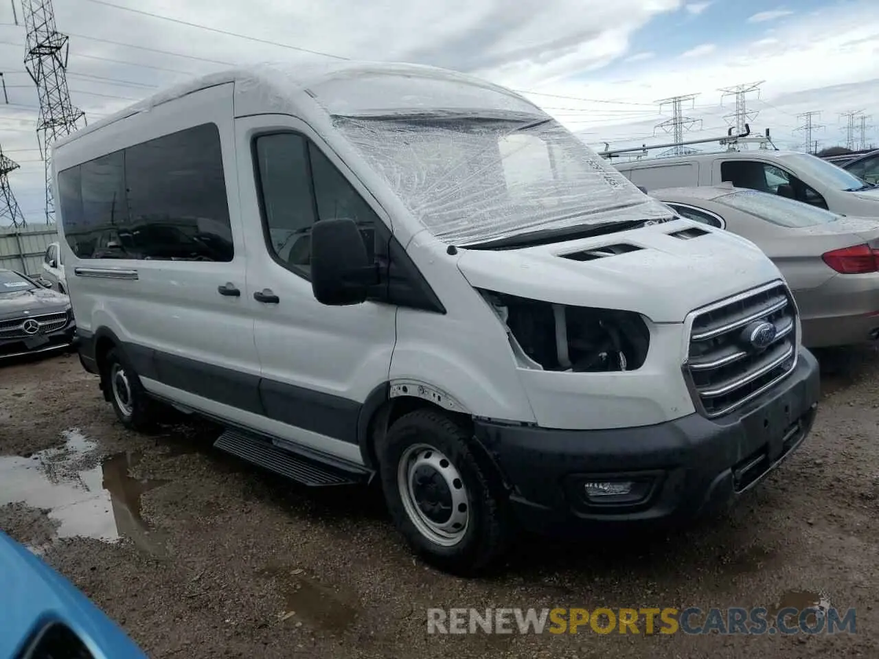 4 Photograph of a damaged car 1FBAX2CG4LKB43132 FORD TRANSIT 2020