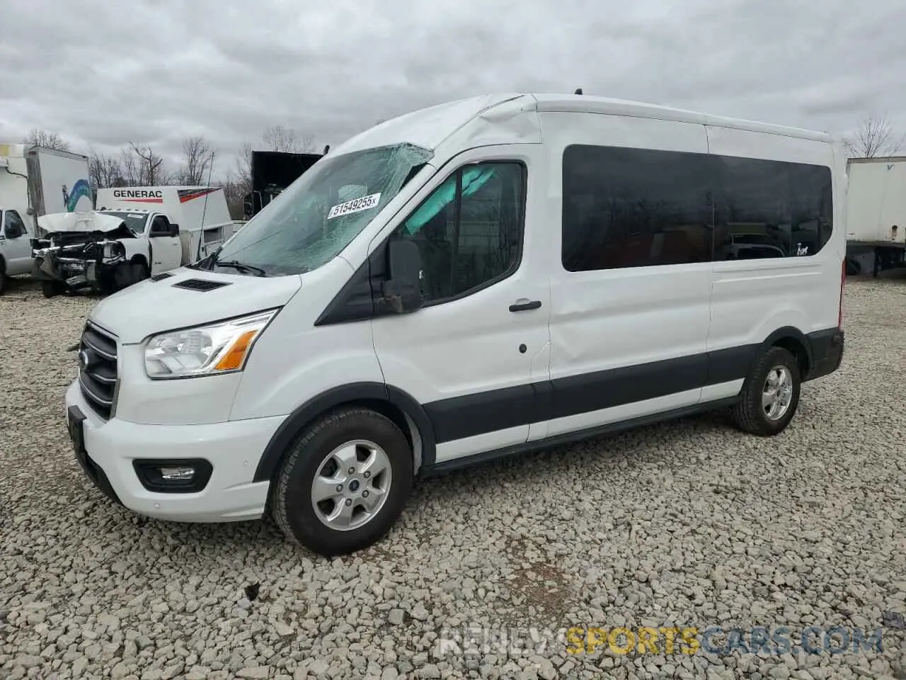 1 Фотография поврежденного автомобиля 1FBAX2CG7LKA44238 FORD TRANSIT 2020