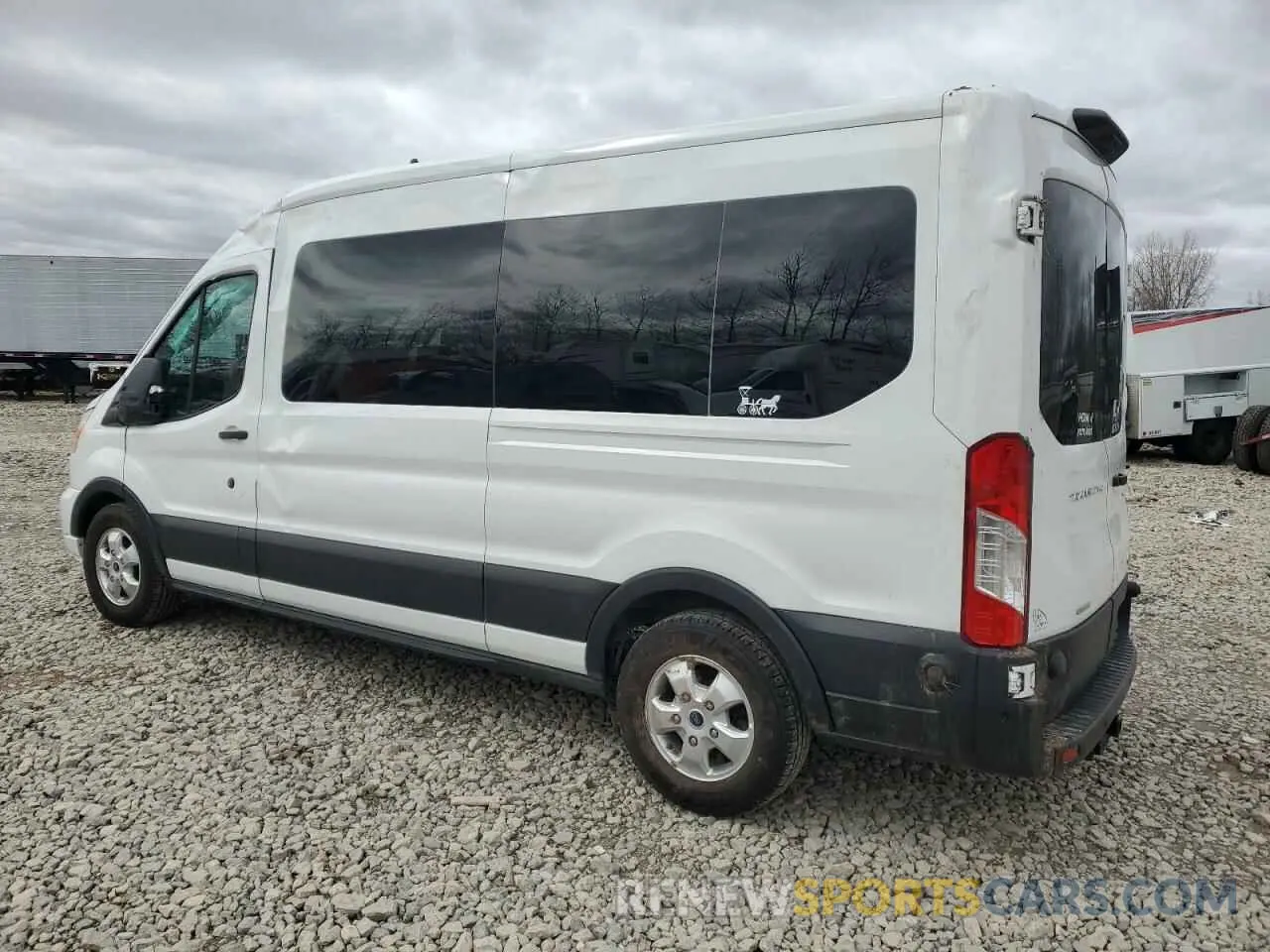 2 Фотография поврежденного автомобиля 1FBAX2CG7LKA44238 FORD TRANSIT 2020