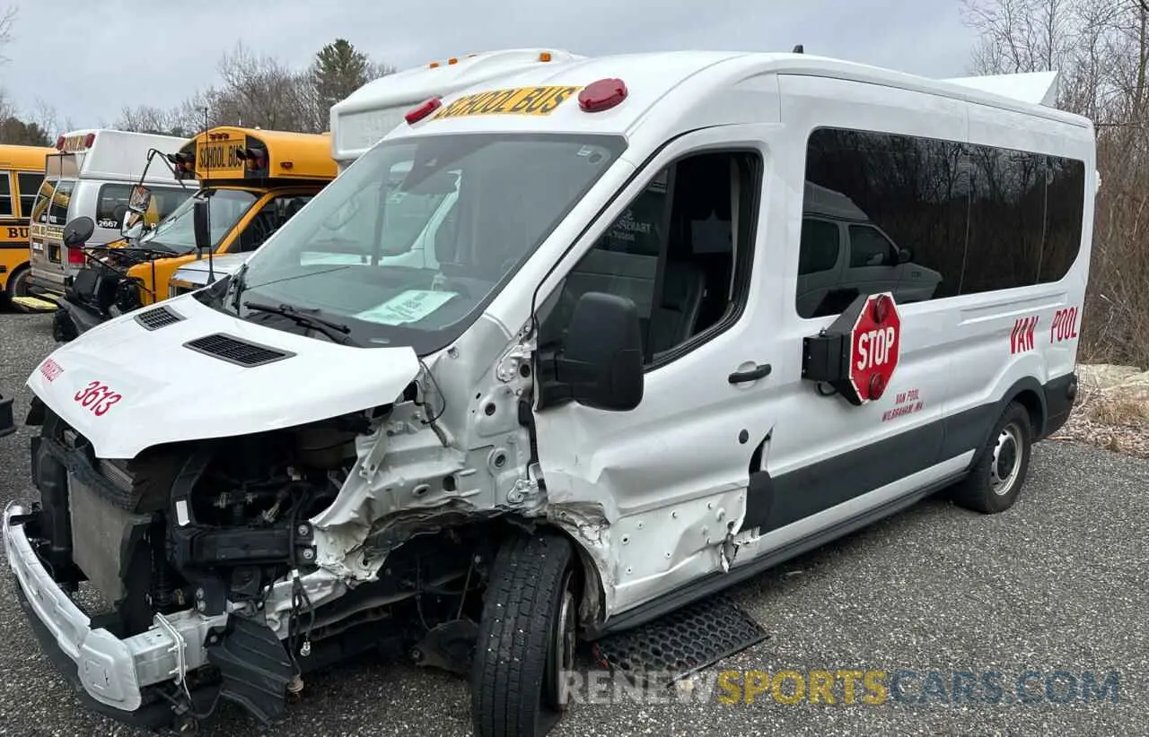 2 Photograph of a damaged car 1FDAX2C84LKB65020 FORD TRANSIT 2020