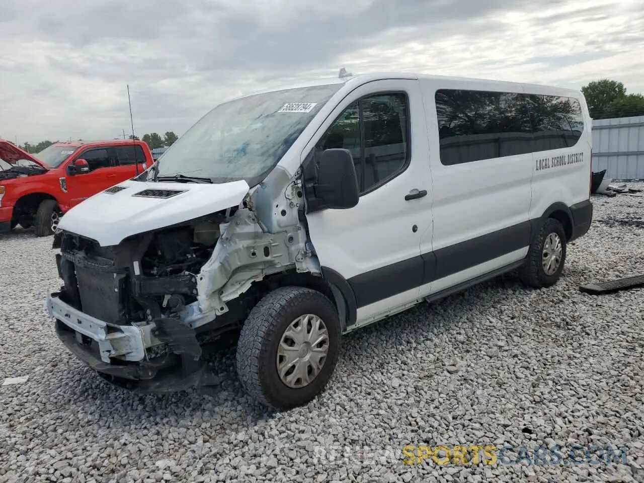1 Фотография поврежденного автомобиля 1FMZK1Y85LKA10660 FORD TRANSIT 2020
