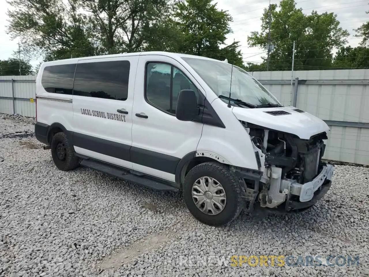 4 Фотография поврежденного автомобиля 1FMZK1Y85LKA10660 FORD TRANSIT 2020